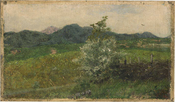 Киселёв Александр Александрович. В окрестностях Алушты. Этюд